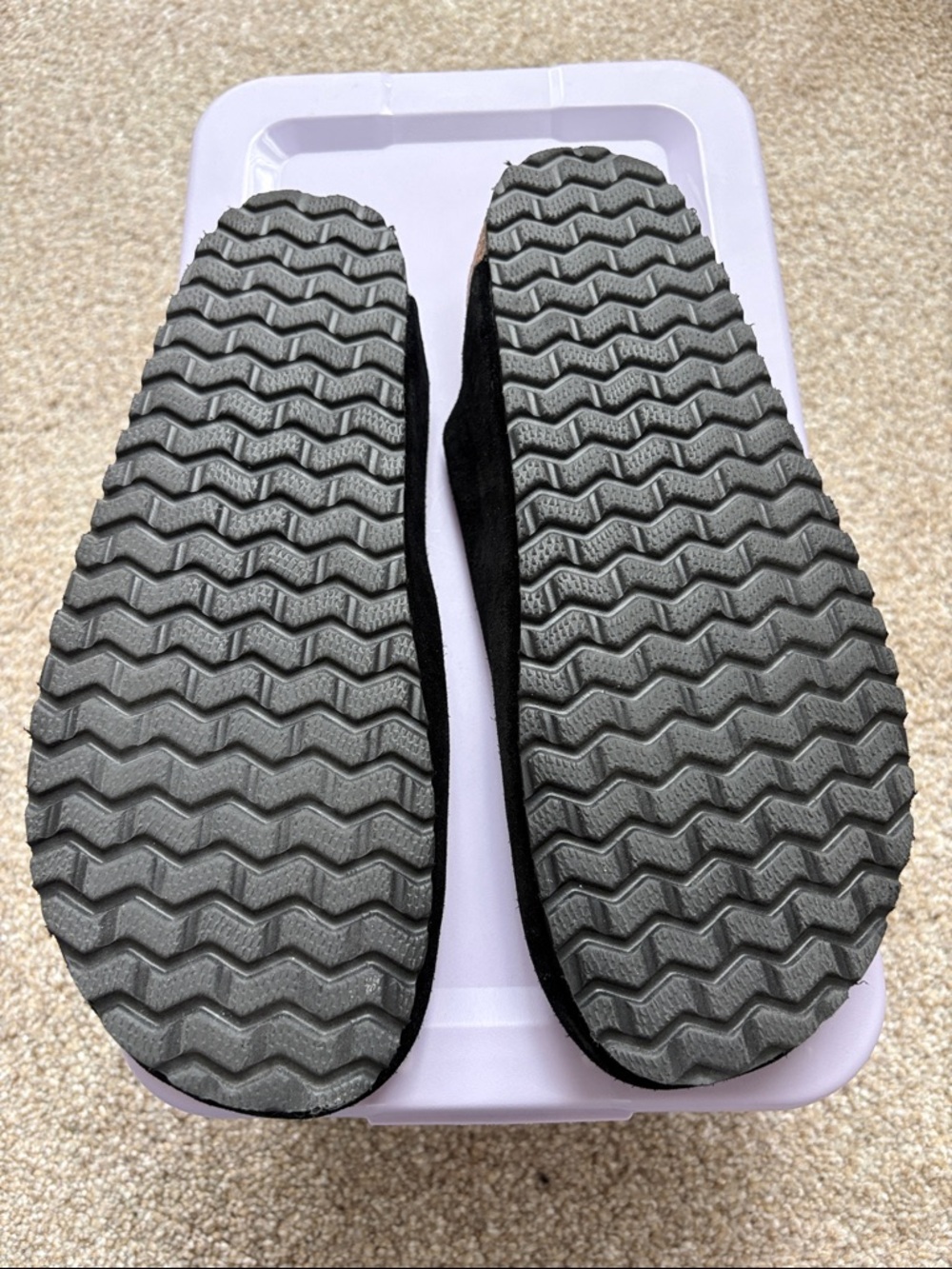 Seychelles Black Suede Slip-On Mules - Picture 4 of 5